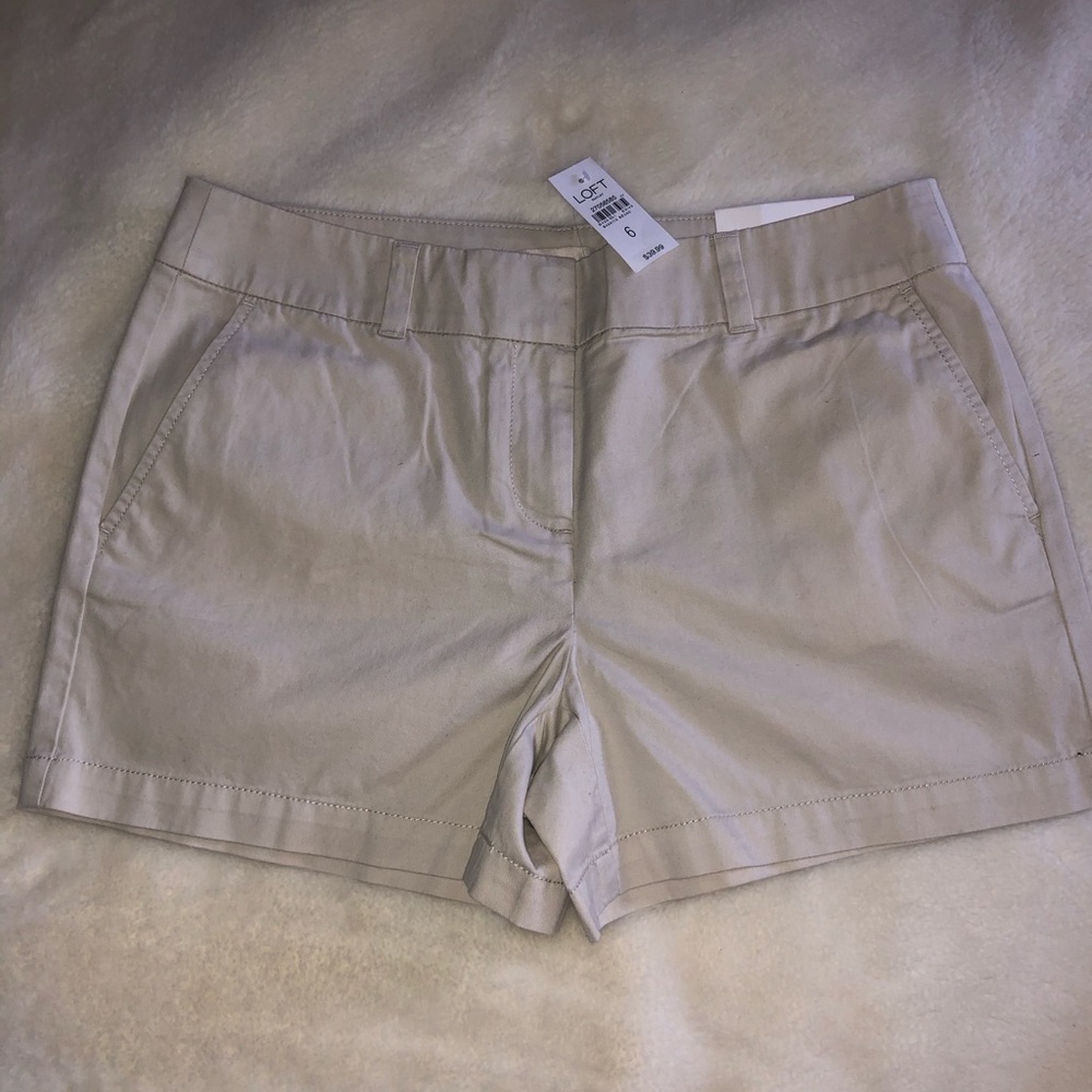 Loft shorts size 6. NEW WITH TAGS